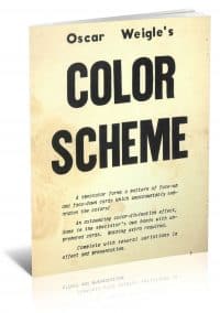 Color Scheme by Oscar Weigle PDF