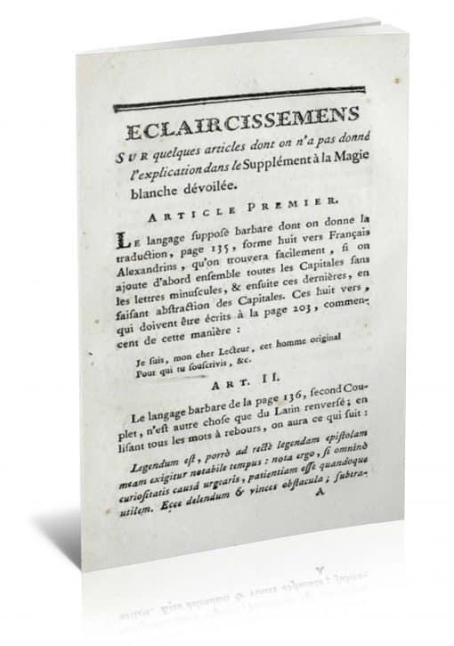 Eclaircissemens by Henri Decremps PDF