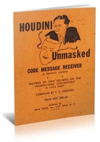 Houdini Unmasked PDF