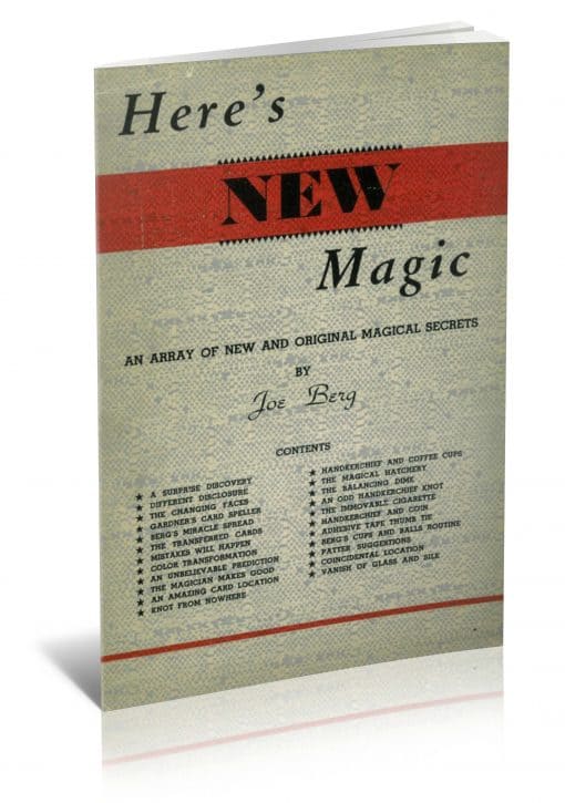 Here's New Magic by Joe Berg PDF
