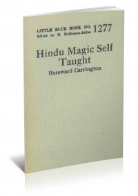 Hindu Magic Self Taught by Hereward Carrington PDF