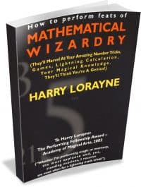 Mathematical Wizardry by Harry Lorayne Text-Based PDF with Bookmarks